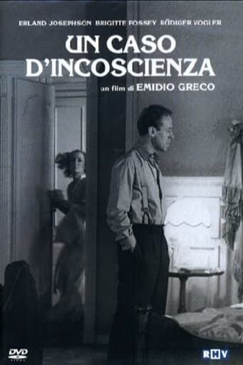 Movie poster for Un caso d'incoscienza