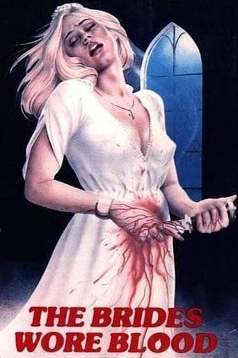 Movie poster for The Brides Wore Blood