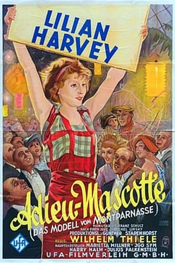 Movie poster for Adieu Mascotte