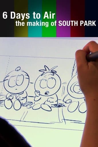 Movie poster for 6 Days to Air: The Making of South Park