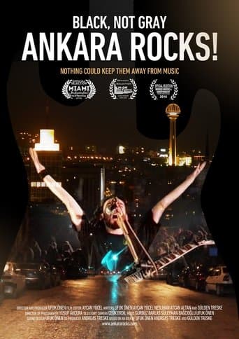 Movie poster for Black, Not Gray: Ankara Rocks!