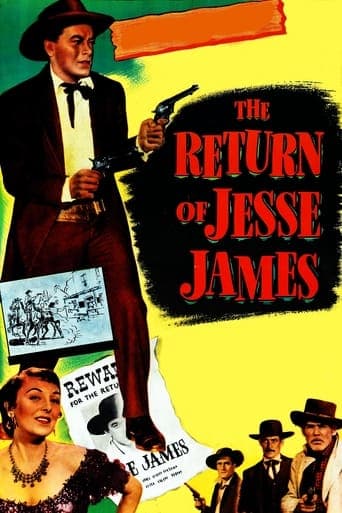 Movie poster for The Return of Jesse James