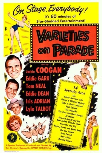 Movie poster for Varieties on Parade