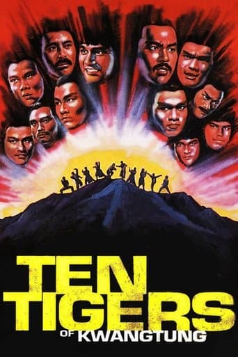 Movie poster for Ten Tigers of Kwangtung
