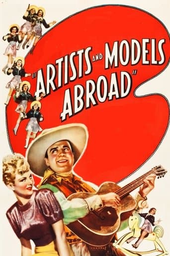 Movie poster for Artists and Models Abroad