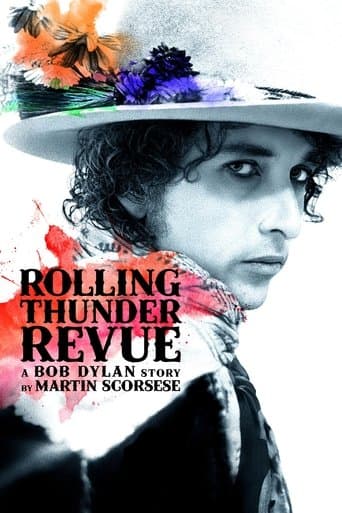 Movie poster for Rolling Thunder Revue: A Bob Dylan Story by Martin Scorsese