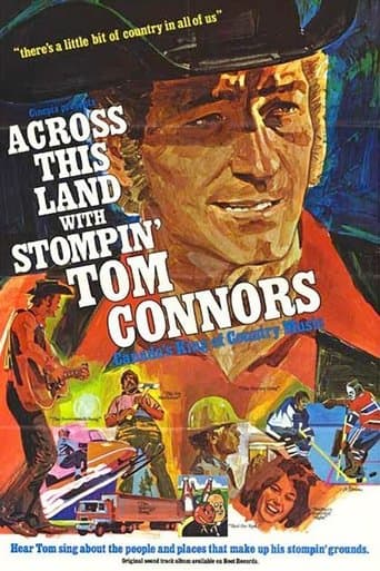 Movie poster for Across This Land with Stompin' Tom Connors