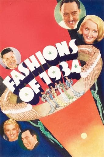 Movie poster for Fashions of 1934
