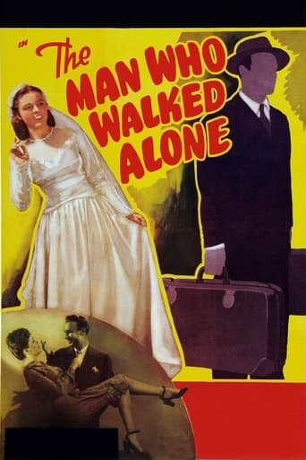 Movie poster for The Man Who Walked Alone
