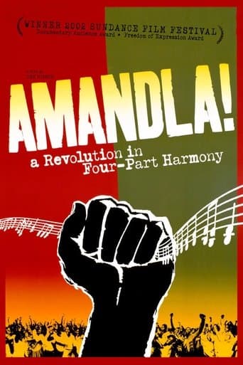 Movie poster for Amandla! A Revolution in Four-Part Harmony