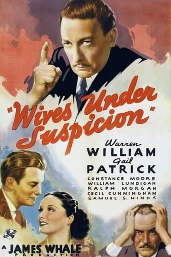 Movie poster for Wives Under Suspicion