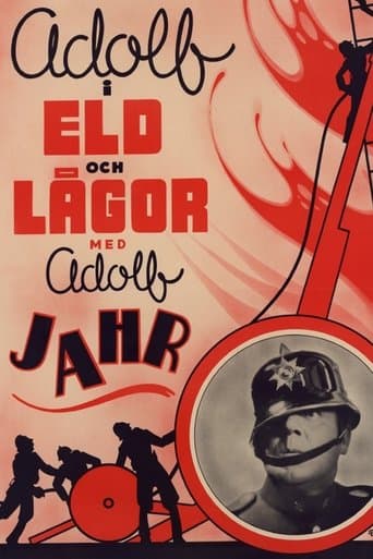 Movie poster for Adolf i eld och lågor