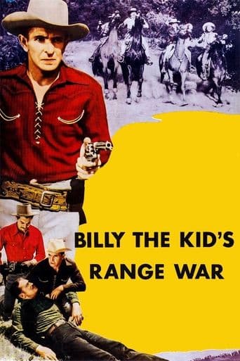 Movie poster for Billy the Kid's Range War