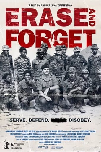 Movie poster for Erase and Forget