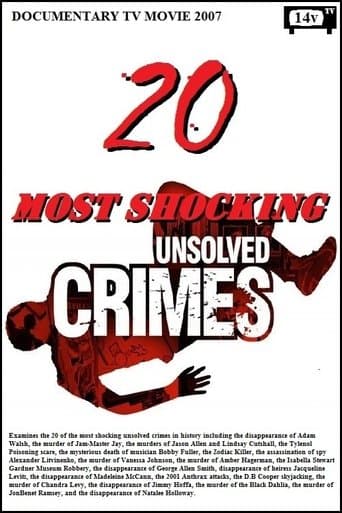Movie poster for 20 Most Shocking Unsolved Crimes
