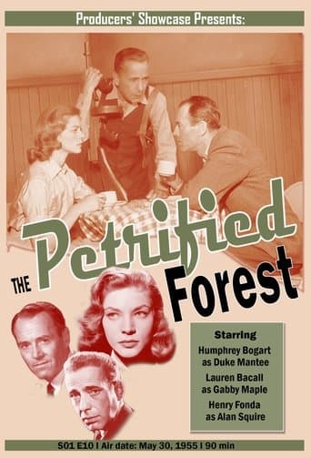Movie poster for The Petrified Forest