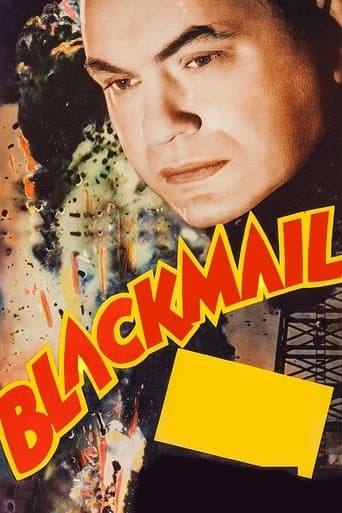 Movie poster for Blackmail