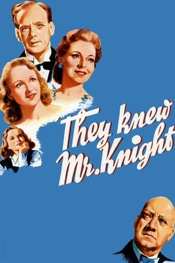 Movie poster for They Knew Mr. Knight