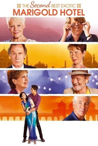 Movie poster for The Second Best Exotic Marigold Hotel