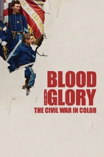 Movie poster for Blood and Glory: The Civil War in Color