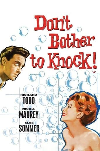 Movie poster for Don't Bother to Knock