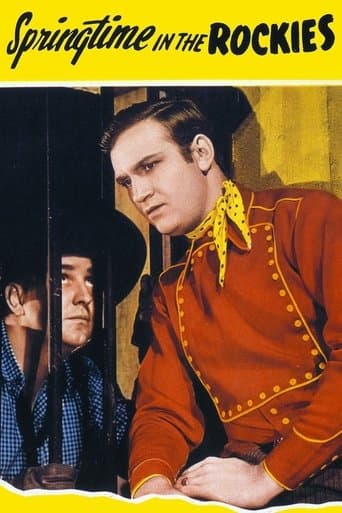 Movie poster for Springtime in the Rockies