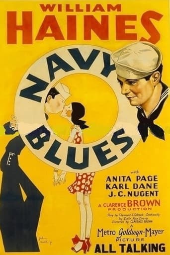 Movie poster for Navy Blues