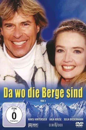 Movie poster for Da wo die Berge sind