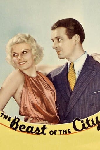 Movie poster for The Beast of the City