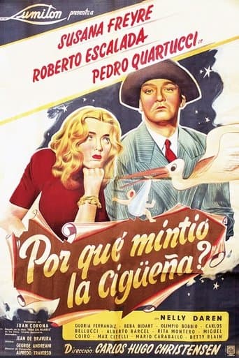 Movie poster for ¿Por qué mintió la cigüeña?