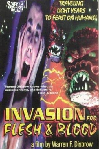 Movie poster for Invasion for Flesh and Blood