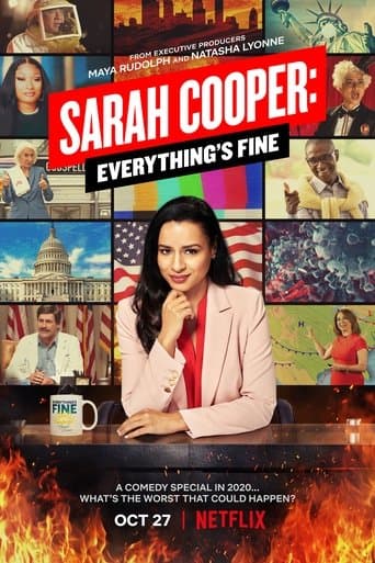 Movie poster for Sarah Cooper: Everything's Fine
