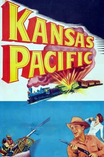 Movie poster for Kansas Pacific