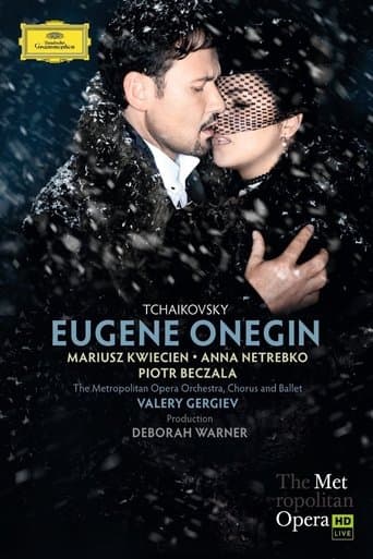 Movie poster for Tchaikovsky: Eugene Onegin
