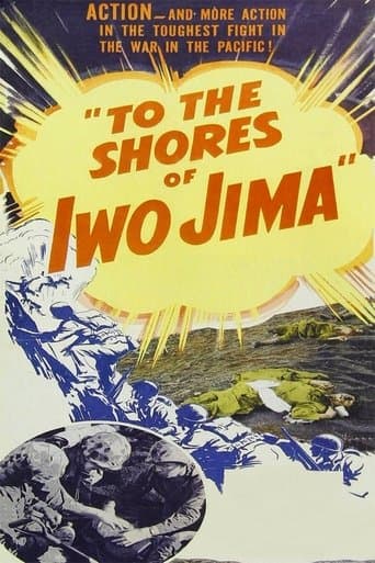Movie poster for To the Shores of Iwo Jima