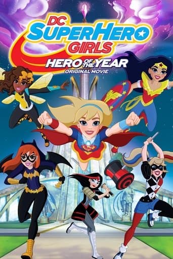Movie poster for DC Super Hero Girls: Hero of the Year