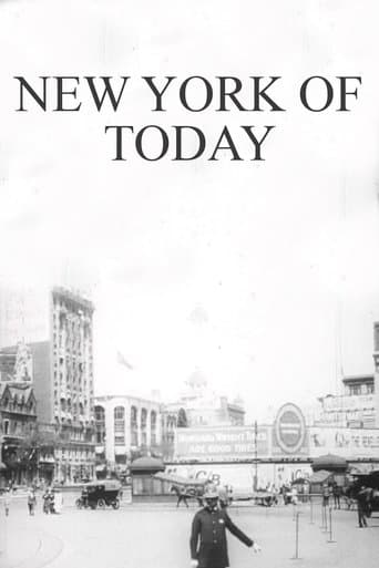 Movie poster for New York of Today