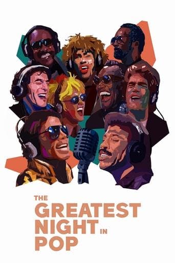 Movie poster for The Greatest Night in Pop