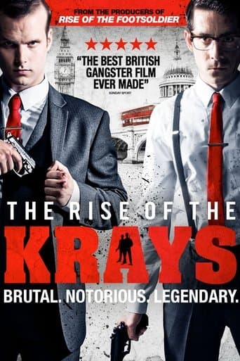 Movie poster for The Rise of the Krays