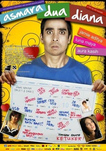 Movie poster for The Romance of Two Dianas