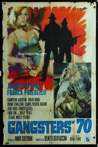 Movie poster for Gangsters '70