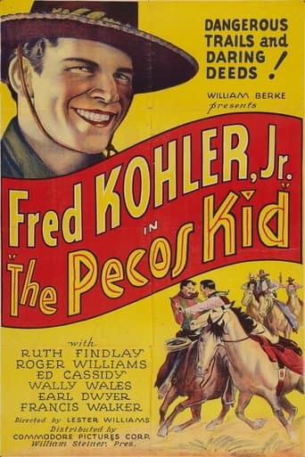 Movie poster for The Pecos Kid