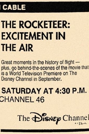 Movie poster for Rocketeer: Excitement in the Air