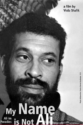 Movie poster for My Name Is Not Ali
