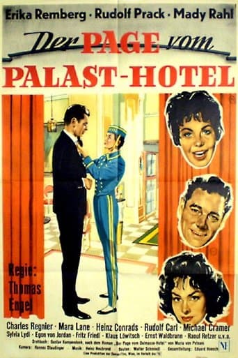Movie poster for Der Page vom Palast-Hotel
