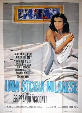 Movie poster for Una storia milanese