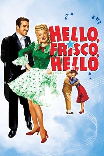Movie poster for Hello, Frisco, Hello
