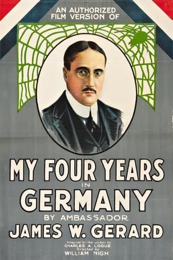 Movie poster for My Four Years in Germany