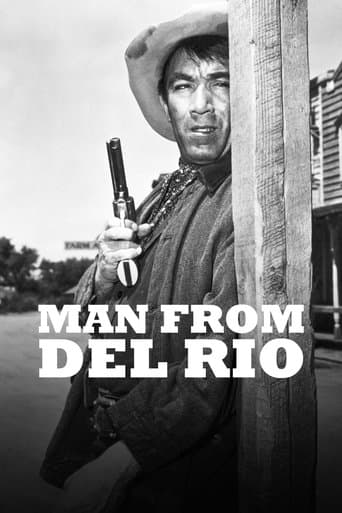 Movie poster for Man from Del Rio