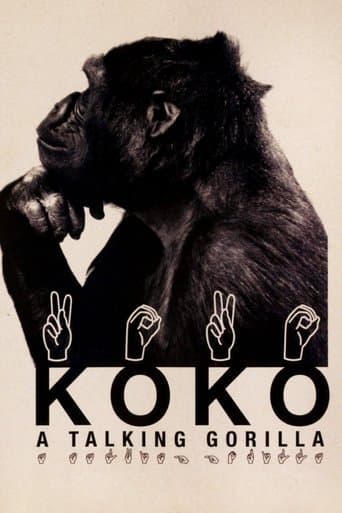Movie poster for Koko: A Talking Gorilla